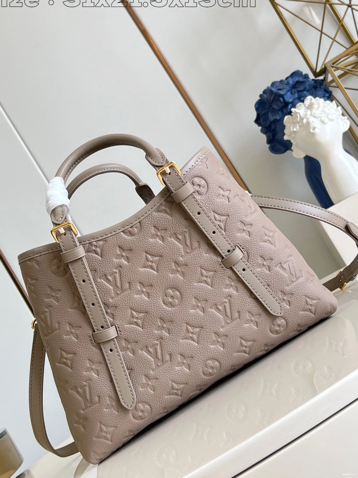 WIS LOUIS Babylone PM-31*21.5*13CM VUITTON Tote 0716